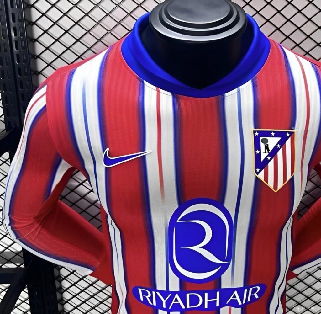 Atletico Madrid Home Long Sleeve Jersey 2