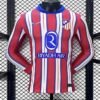 Atletico Madrid Home Long Sleeve Jersey front